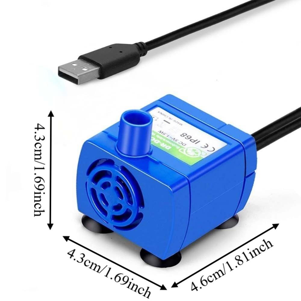160L/H Pet Water Pump DC 5V Cat Fountain Motor Replacement  Cat Drinking Bowl