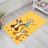 1pc Chip and Dale Pattern Area Rug Soft Flannel Floor Mat for Living Room,Office,Bedroom and Carpet