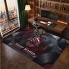 Scorpions Personalized Crystal Velvet Carpet, Customized Name Text Soft Anti‑Slip Rug for Living Room Bedroom