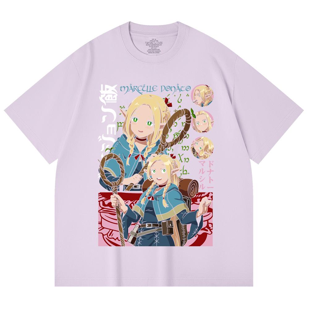 230 Gsm 100% Cotton Delicious in Dungeon V3 Marcille Print Unisex Heavy Cotton T Shirt