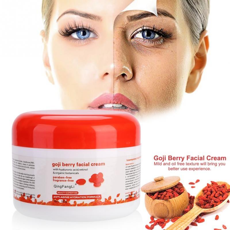 1 PC Goji Berry Face Cream Whitening Antiwrinkle Antioxidant