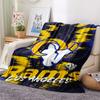 Los Angeles Rams Print Flannel Blanket, High quality Comfortable for All Seasons, Home Decor, Warmth and Comfort, Perfect for Christmas Gifts