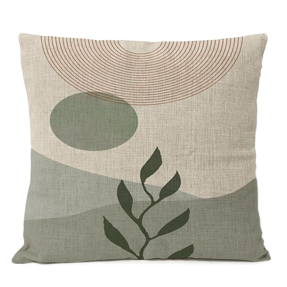 Dekorativer Boho-Böhmen-Blumen-Kissenbezug für Zuhause, geometrisch, floral, Blumenkunst, Kissen, Dekoration, Dekor, Sofakissen 50x50