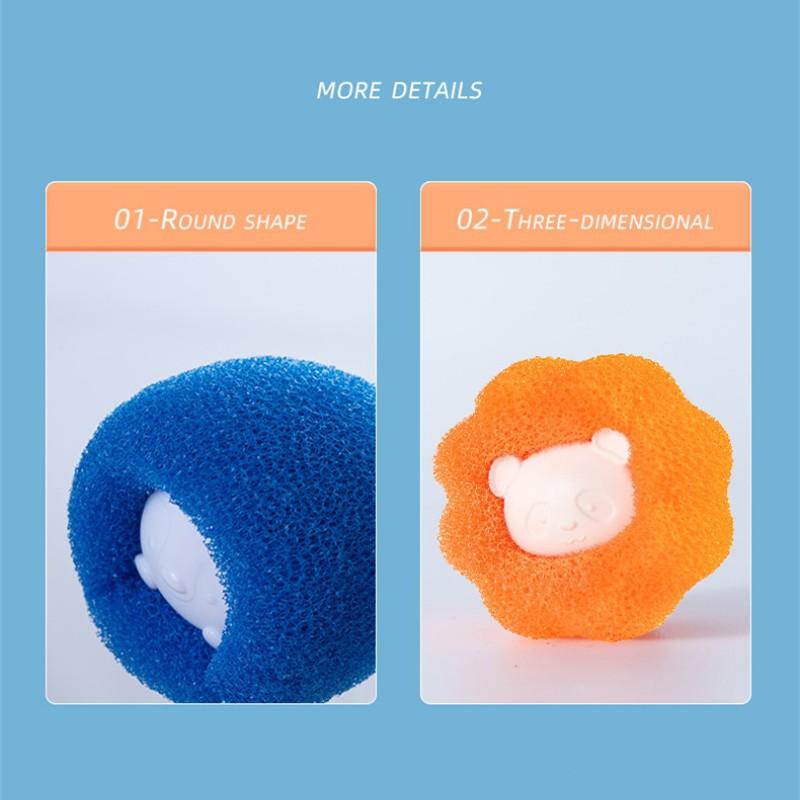 Îndepărtător Păr Pisică Bilă Reutilizabilă Sticker Lână Îndepărtare Păr Pisici Păr Animal de Companie Scame Colector Curățare Unelte Filtru Mașină de Spălat Rufe