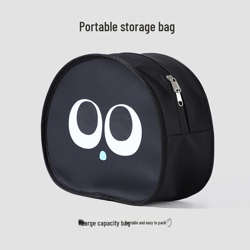 Electric Car Cartoon Storage Hook: Large Capacity Bag for Home or Bike.