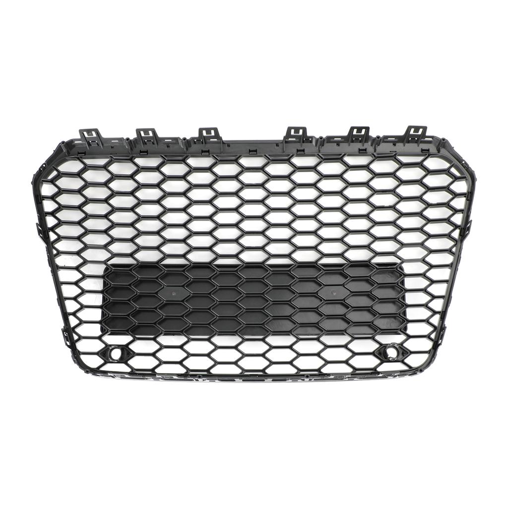 RS5 Style Honeycomb Mesh Front Bumper Grille Grill Fit A5 S5 B8.5 2013-2016