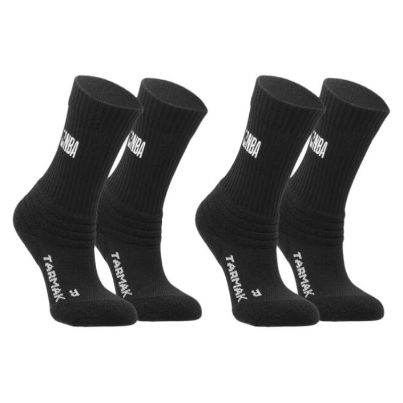 DECATHLON x NBA Collaboration SO 900 Stretchy Breathable High Basketball Socks Unisex Pair of Pairs