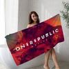 Pop Rock Band O-Onerepublics Beach Towel Colorful Bath Towels for Girl Microfiber Quick Dry Custom Sand Free Beach Spa Gym Pool