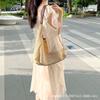 Portable Messenger Woven Bag Women's Summer Tide Seaside Portable Shoulder Bag Large Capacity Straw Woven Storage Light