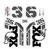 36 Factory Sc  Step Cast Decals Waterproof Mtb Front Fork Stickers Vinyl Bike Frame Protective Decor