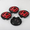 AAADF1 4Pcs 58/69MM Car Wheel Center Cap Hub Covers Badge For Honda City HR-V Jazz Accord Civic CR-V Fit Insight Mugen Typer Vezel RR