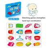 16Pcs Toddler Card Matching Game Cognitive Abilities Truck Fruit Animal Puzzle Kit for 1-3 Year Old Boys Girls Skills Learning