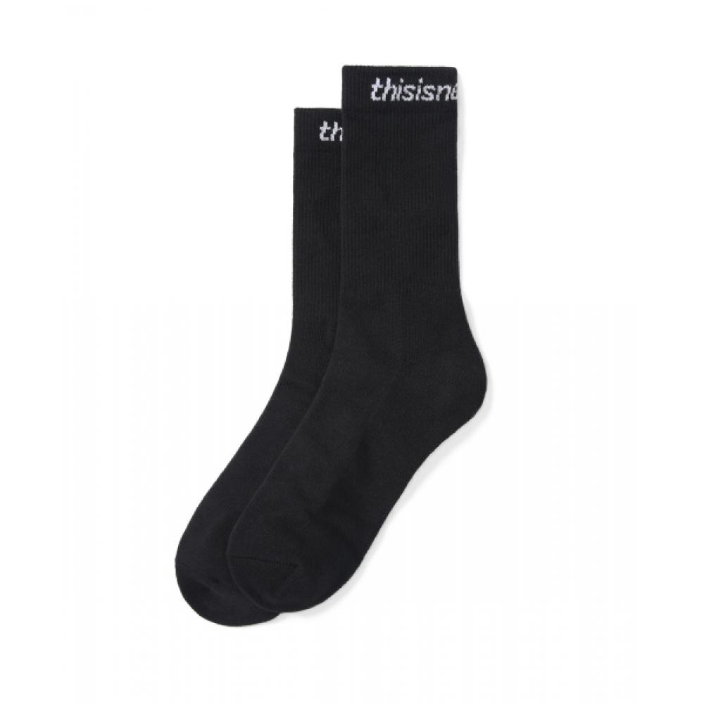 Thisisneverthat Sp Logo Socks 3pack Black M