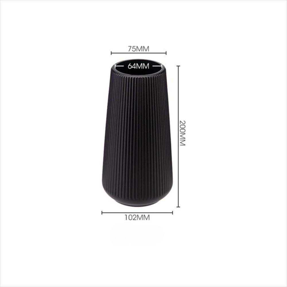 Plastic Water Cultivation Vase Imitation Ceramic Flower Arrangement Vase Nordic Flower Vase