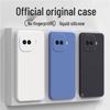 Coque Téléphone iQOO Z11 Turbo en Silicone Liquide Anti-Chute Couleur Unie avec Couverture Complète