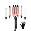 5-in-1 Multifunctional Curling Iron Head Set with Big Wave & Egg Roll Attachments