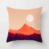 Anime Room Home Illustration Sunset Scenery Pillowcase Sofa Decoration Car Office Seat Cushion
