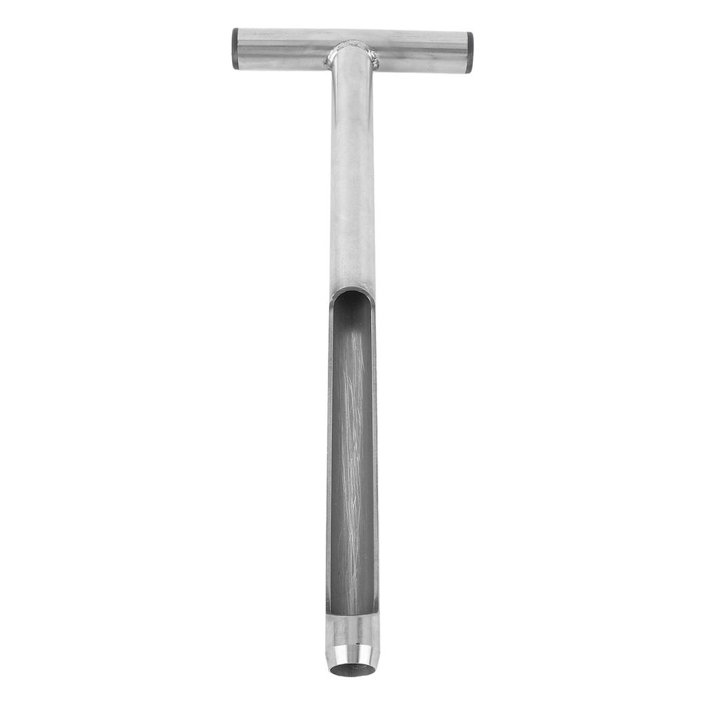 Soil Sampler with 2 Sampling Bags Reusable Stainless Steel T Handle Soil Probe for Plant Care