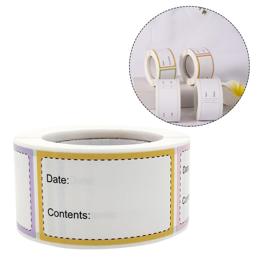 Food Storage Date Labels Kitchen Sticker New Water Proof