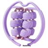 18-Wheel Six-Axis Leg Massager: Home Leg Slimming & Fascia Relaxation Ring Clip