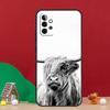 Süße Schottische Hochlandrind-Hülle Für Samsung Galaxy A55 A52 A32 A12 A33 A06 A16 A26 A36 A56 A15 A53 A13 A34 A54 A14 A17