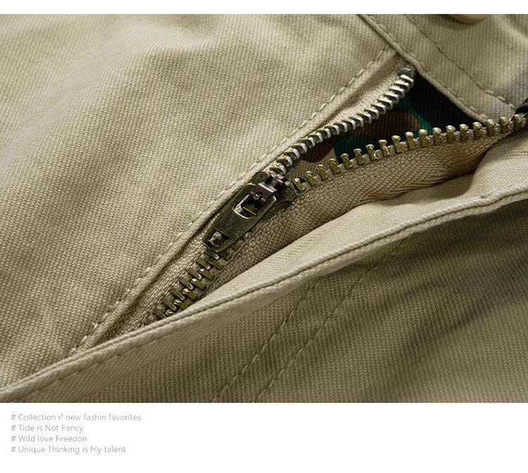 Herren Sommer Cargo Shorts - Vielseitige Japanische Trend 5-Punkt Hose