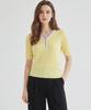 Misens V-Neck Short Sleeve Knit_Mb45Knm611Z