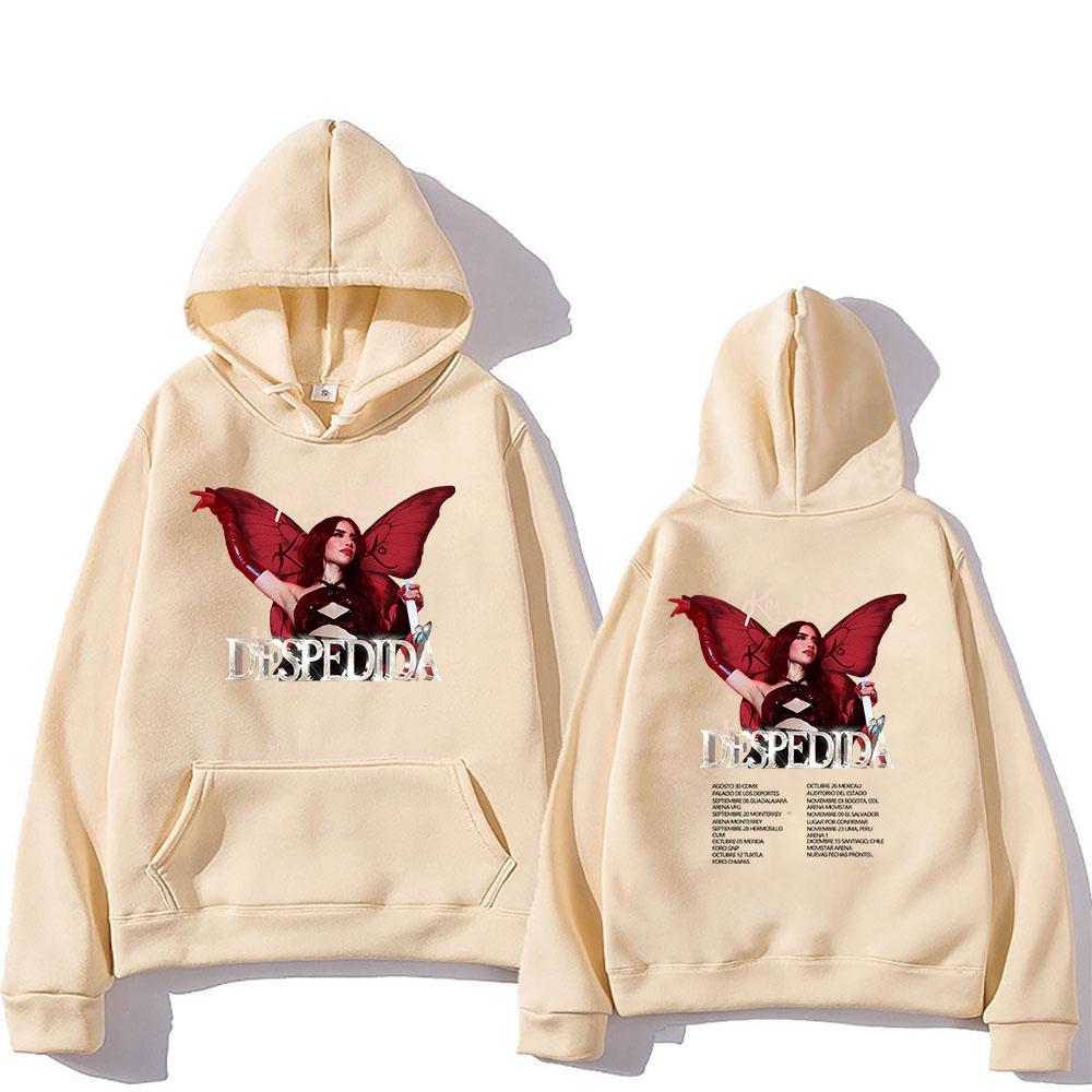 KIMBERLY LOAIZA Tour La Despedida 2024 Hoodie Men/women Hoodies Harajuku Aesthetic Unisex Winter Fleece Pullover Sweatshirt