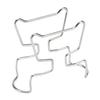 Stainless Steel Reusable Holder For Japanese Style Disposable Ears Filter Bags Coffee Cup Dripper Baskets Filter Paper Bag Shelf