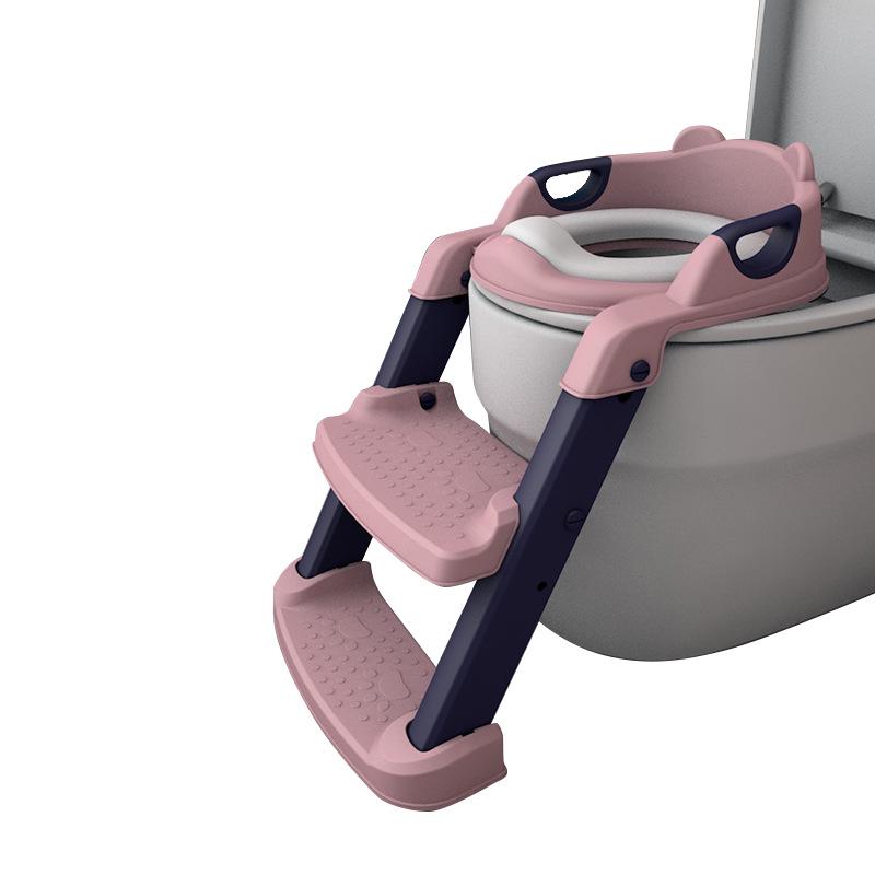 Children's Toilet Training Seat with Ladder and Footstool