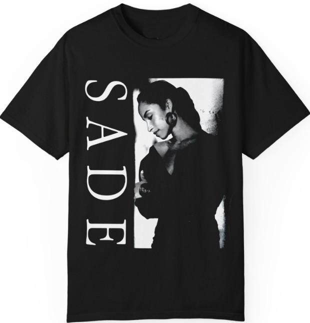 Sade Vintage 90s T-Shirt, Sade Concert Shirt, Sade Pop Music Fan shirt