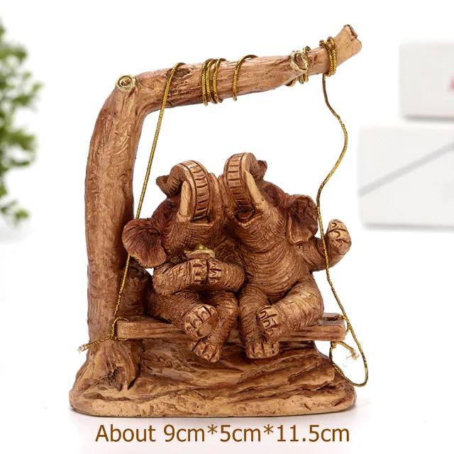 

Funny Couple Elephant Miniature Elephant Lovers Figurine Boyfriend Ornament Girlfriend Craft Wedding Decor Valentine s Day Gift M