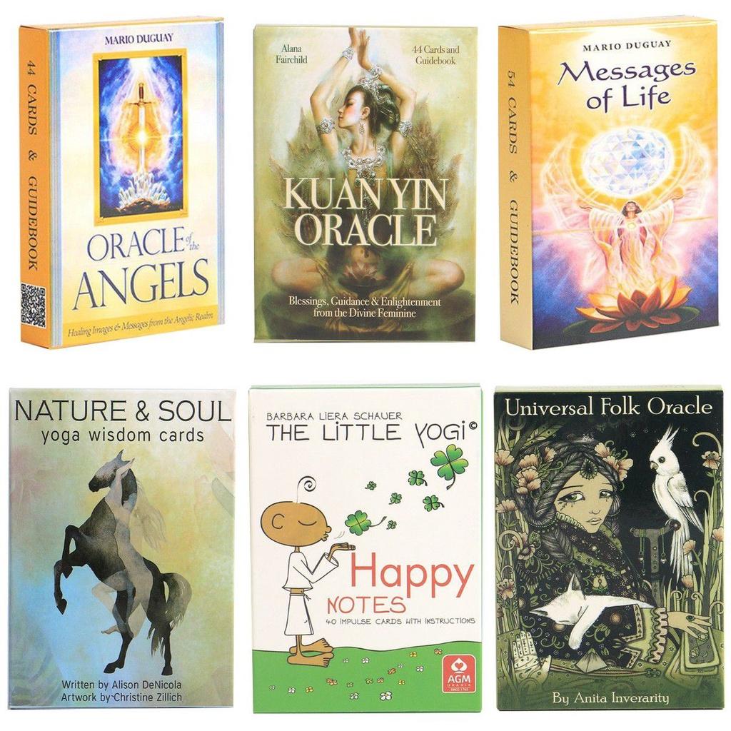 Beautifully Illustrated Tarot Deck Card Oracle Game For Parties And Yoga Practice