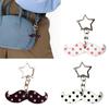 Charming Mustache Shaped Acrylic Keychain Excellent As A Gift Or Personal Accessory 5Cm Long 8G Lightweight