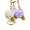 Cute Cartoon Ice Cream Keychain & Backpack Pendant - Fun Gift for Kids & Couples