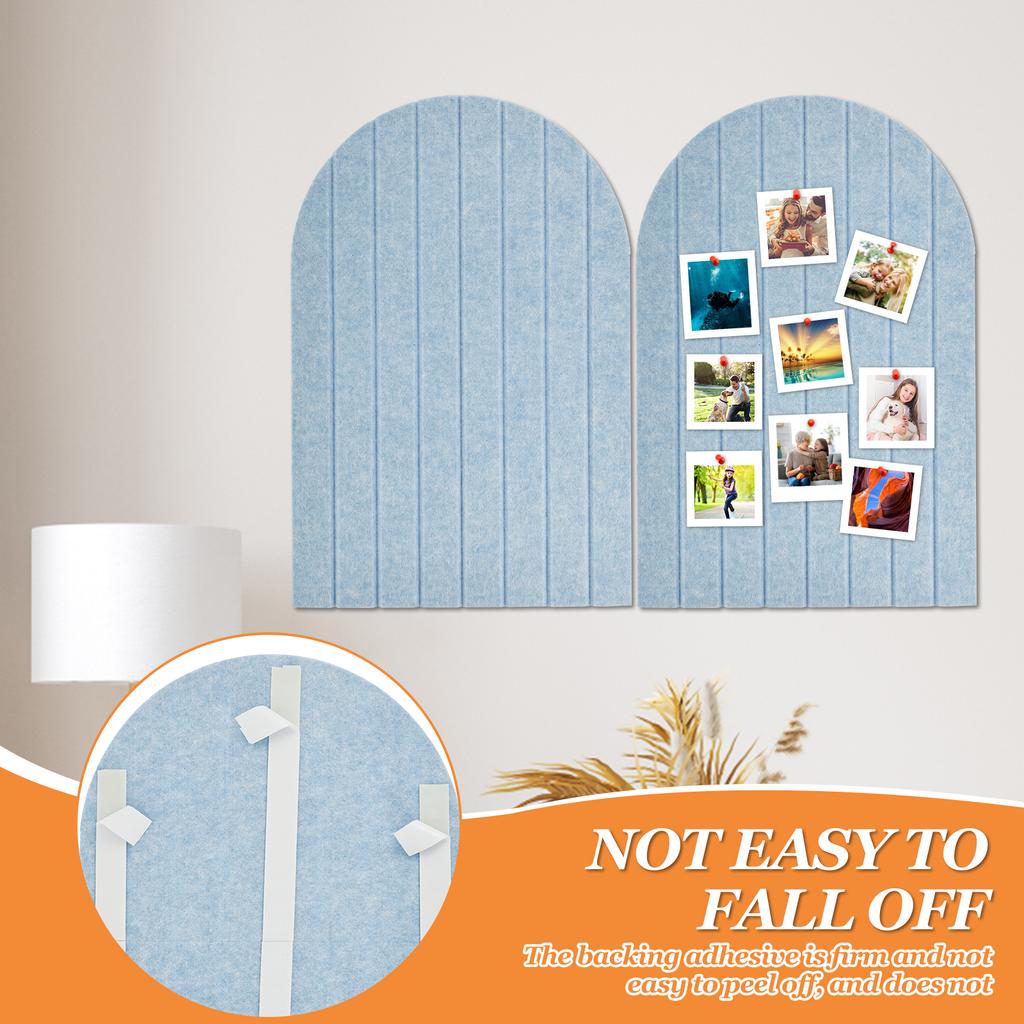 2 st Filttavla 40x60cm Korktavla Alternativ Filt Anslagstavla för Väggar Hemmakontor Klassrumsinredning Fotoväggstavla