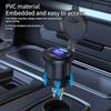12V-24V Car Charger Dual 2.4A+PD+QC One To Four Modified Car Charger with Voltage Display Suitable for Cars Yachts and Buses