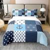 Compass Print Comforter Cover For Children Kids Boys Girl Bedding Set Vinatge World Duvet Cover Ocean Room Decor Queen Full Size
