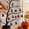 Halloween Acrylic Calendar Countdown Decoration with Designs for Home Party Table Decor