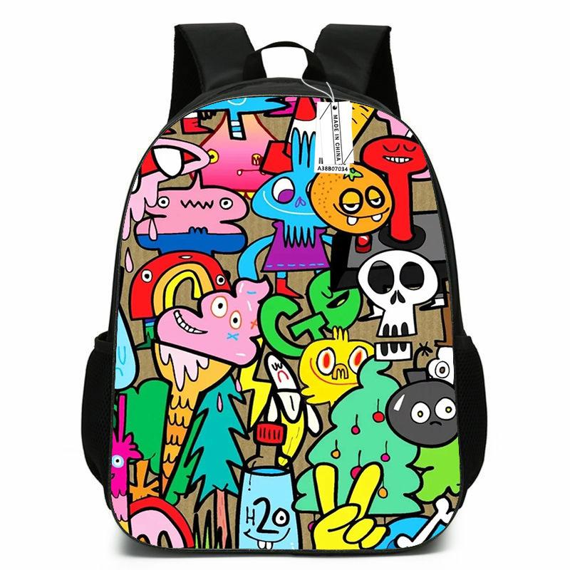 Garten Of Banban Garden Cartoon Anime School Bag Children'S Backpack Backpack