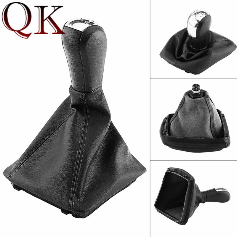 Housse de pommeau de levier de vitesse Skoda Octavia 04-12