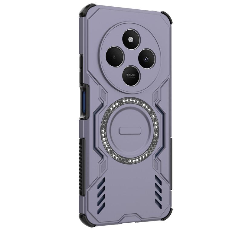 

Magnetic Heat Dissipation For Xiaomi Redmi 14C Case Xiaomi Redmi 14C Cover Magsafe Wireless Charge Phone Cover Xiaomi Redmi 14C Redmi 14C фиолетовый