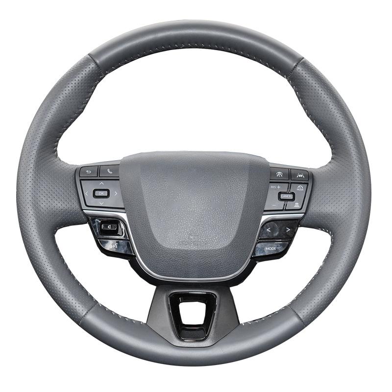 Hand Stitching Car Steering Wheel Cover Wrap For Toyota Alphard IV 2026 2026 2026 Braid On Steering-wheel Holder
