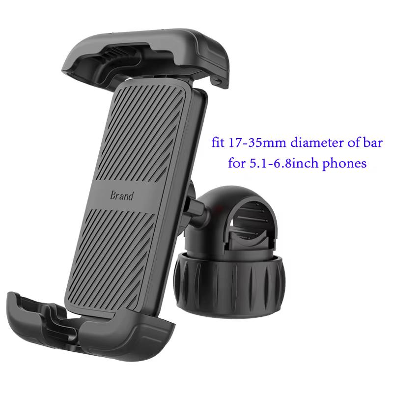 New Innovations 2025 Sturdy Anti-Shake Bicycle Cycling Motorcycle Metal Mountain Bike Cell Phone Holder