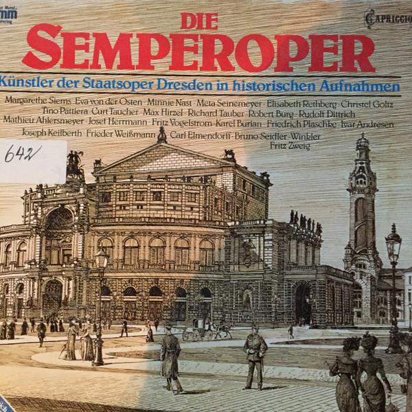 

LP Record VARIOUS Die Semperoper Kunstler Der Staat C27055 Capriccio 1985 Germany Classical Used