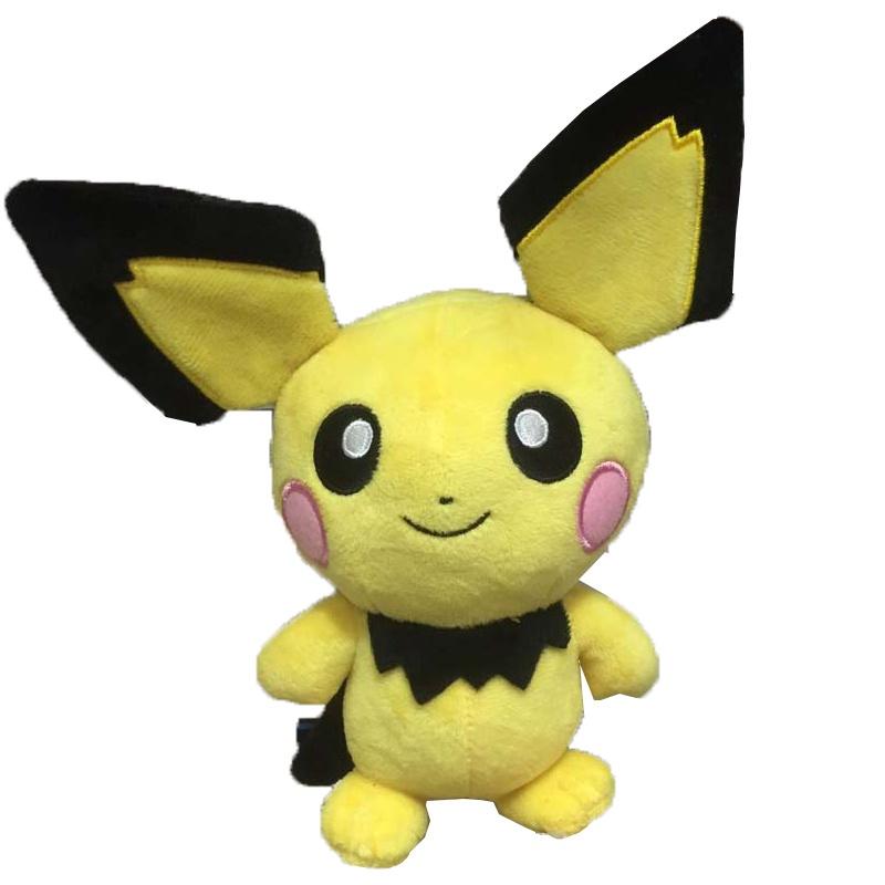 Rozkošný plyšový Pokémon Pichu 8'' Měkká anime hračka pro kluky a holky k narozeninám