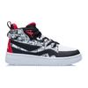 LiNing 937 Graffiti High-Top Skate Shoes Kids Skate Shoes Black White Red YKCR150-1