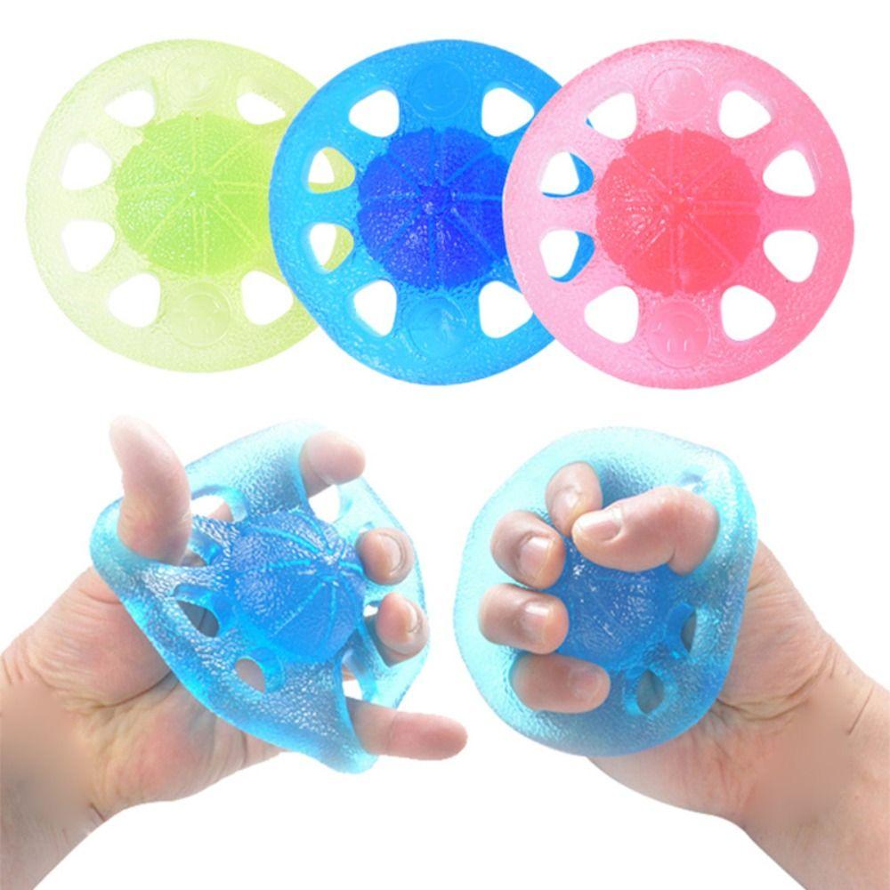 

High Elastic 8 Hole Hand Strengthener TPE Finger Grip Exerciser Older