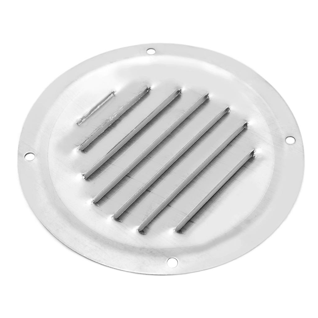 Air Vents Stainless Steel Round Louver Wall Ventilation Outlet for Yacht Caravans Home Kitchen