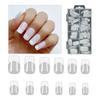 European American Style French Press On Nails Extensions for Nail Enthusiasts